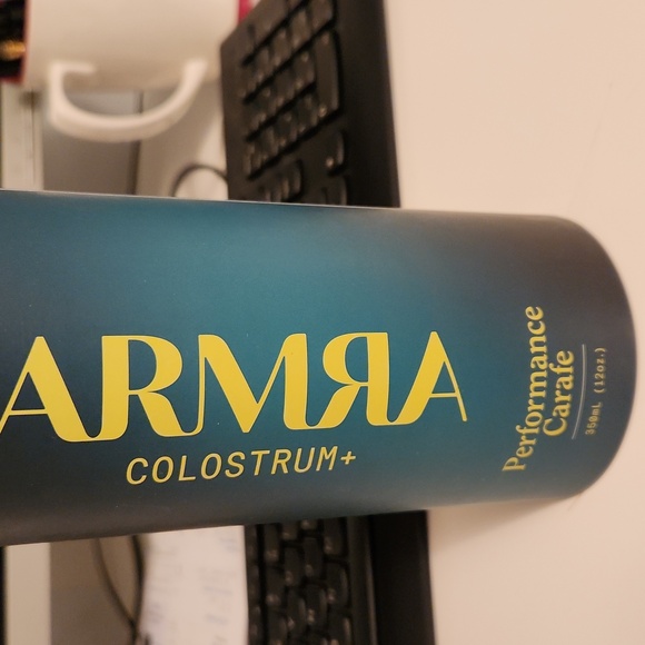 Yellow Ombre Glass Water Bottle - Picture 3 of 3